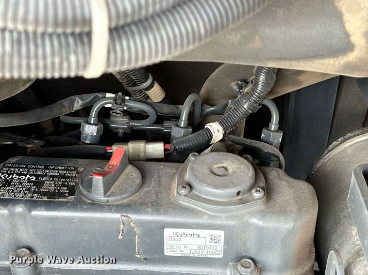 image for item EJ8971 2014 Kubota  KX018-4 mini excavator