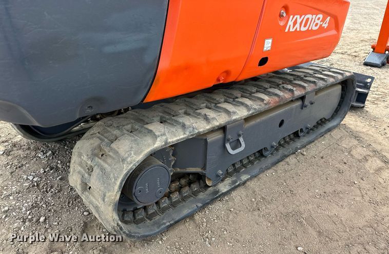 image for item EJ8971 2014 Kubota  KX018-4 mini excavator