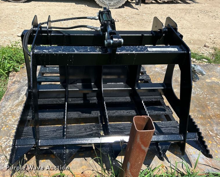 image for item EK3054 Patriot Implements compact utility loader rock grapple bucket