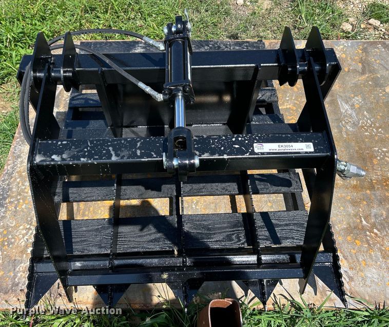 image for item EK3054 Patriot Implements compact utility loader rock grapple bucket