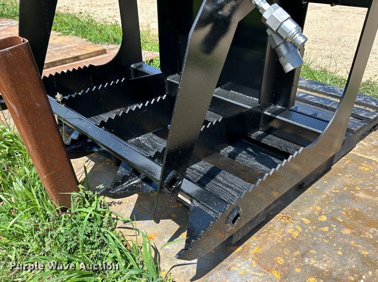 image for item EK3054 Patriot Implements compact utility loader rock grapple bucket