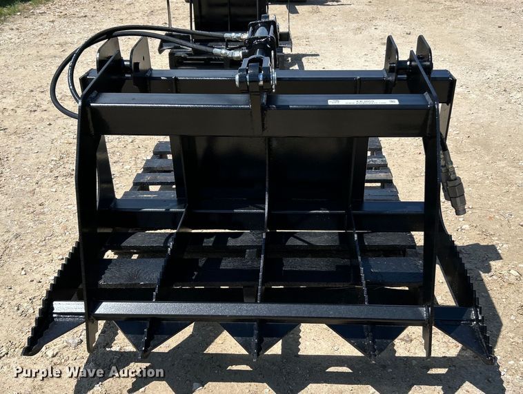 image for item EK3055 Patriot Implements  compact utility loader rock grapple bucket