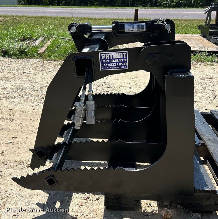 image for item EK3055 Patriot Implements  compact utility loader rock grapple bucket