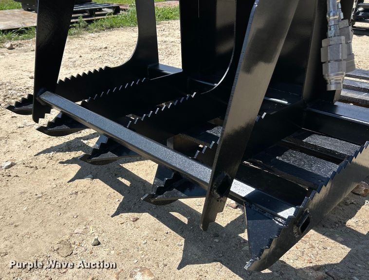 image for item EK3055 Patriot Implements  compact utility loader rock grapple bucket