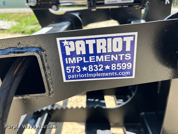 image for item EK3055 Patriot Implements  compact utility loader rock grapple bucket