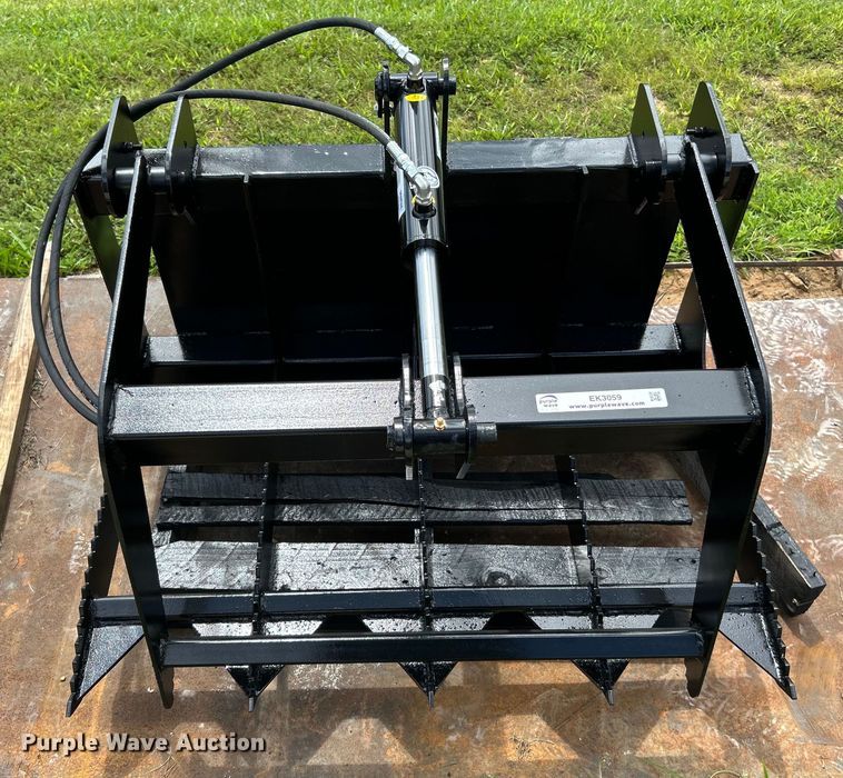 image for item EK3059 Patriot Implements skid steer rock grapple bucket