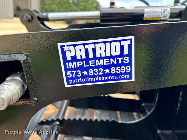 image for item EK3059 Patriot Implements skid steer rock grapple bucket