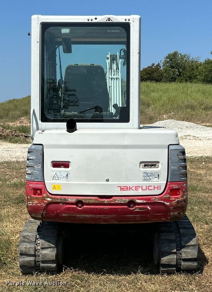 image for item EK3247 2011 Takeuchi  TB235 mini excavator