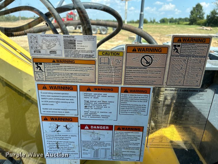 image for item EK3248 2006 Komatsu  PC138USLC-2E0 excavator