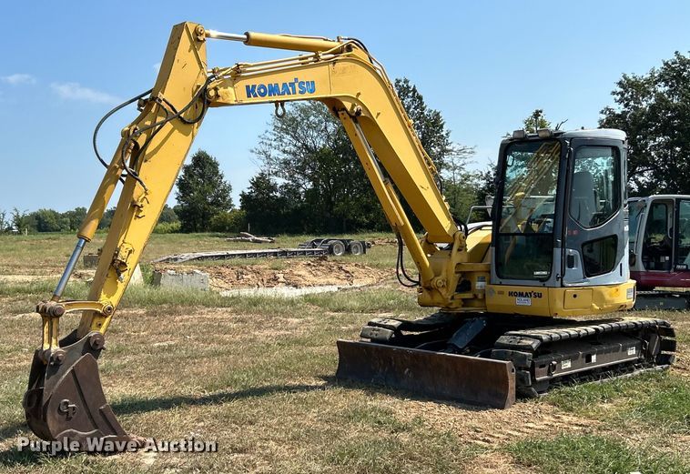 image for item EK3249 2007 Komatsu  PC78MR-6 mini excavator