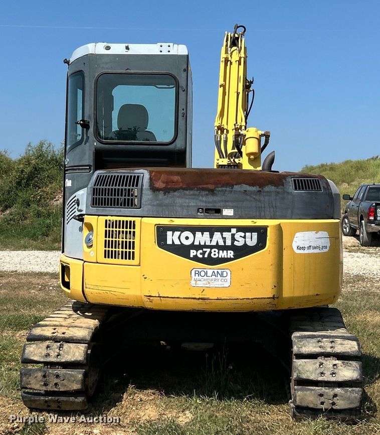 image for item EK3249 2007 Komatsu  PC78MR-6 mini excavator