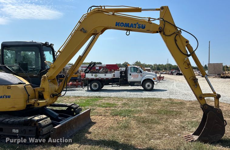 image for item EK3249 2007 Komatsu  PC78MR-6 mini excavator