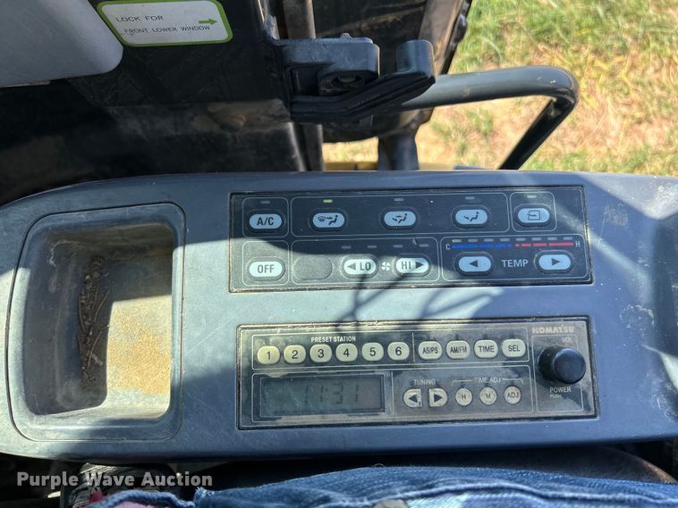 image for item EK3249 2007 Komatsu  PC78MR-6 mini excavator