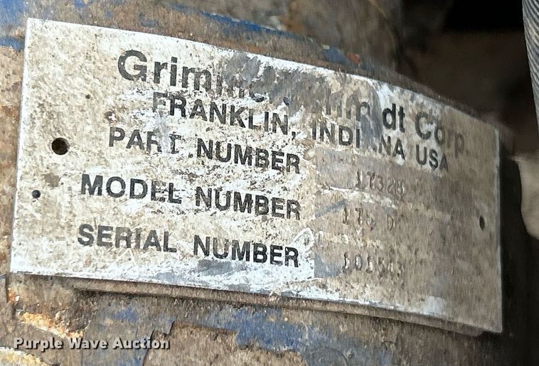 image for item EK3268 Grimmer Schmidt 175D air compressor