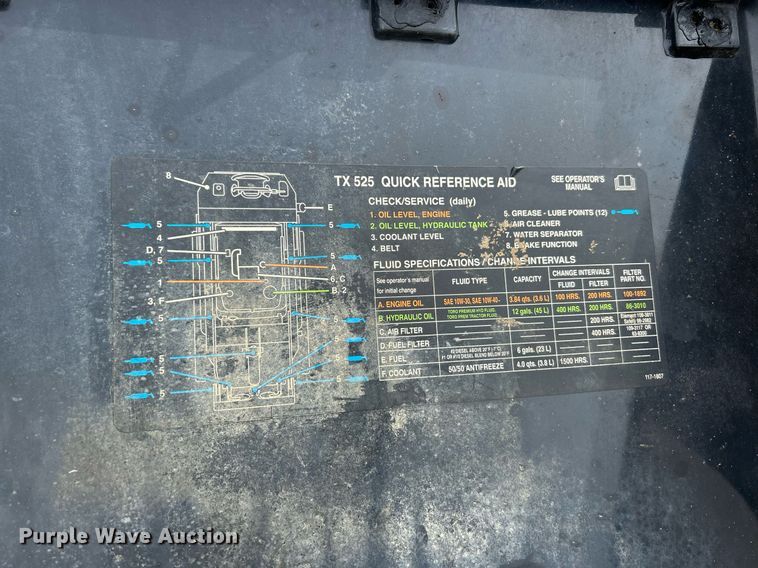 image for item EK3273 2015 Toro TX525 compact utility loader