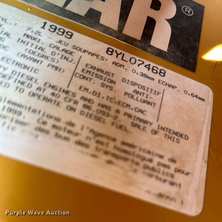 image for item EK4988 2000 Ford F750 Super Duty XL dump truck