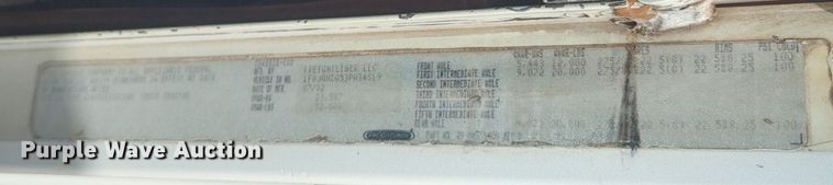 image for item EQ2034 2003 Freightliner  FLD dump truck