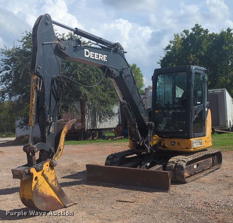 image for item EQ2049 2018 John Deere 60G mini excavator