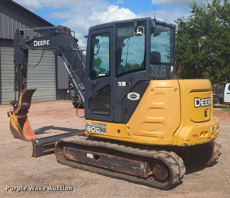 image for item EQ2049 2018 John Deere 60G mini excavator