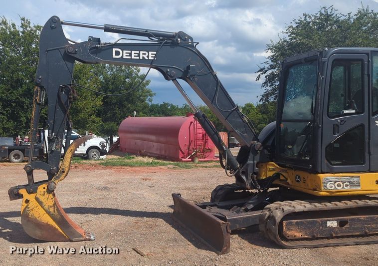 image for item EQ2049 2018 John Deere 60G mini excavator