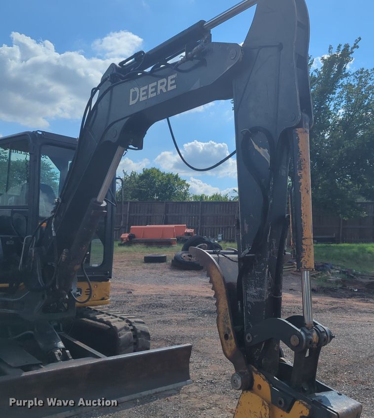 image for item EQ2049 2018 John Deere 60G mini excavator