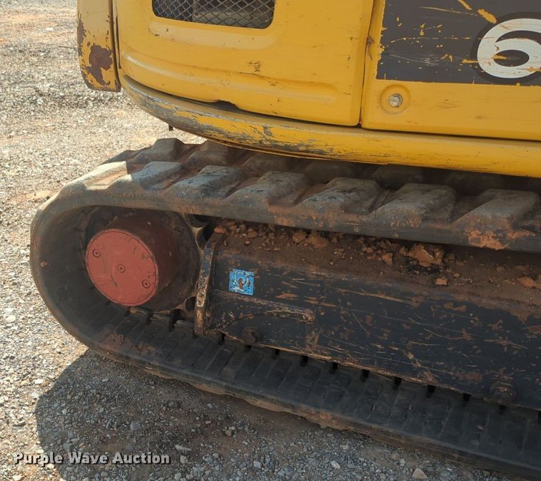 image for item EQ2049 2018 John Deere 60G mini excavator