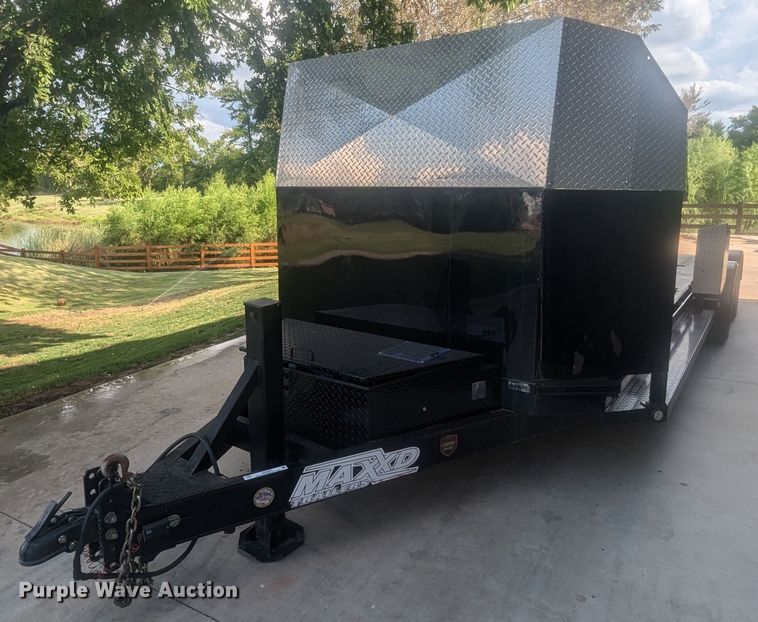 image for item EQ2051 2017 Maxey Maxxd utility trailer
