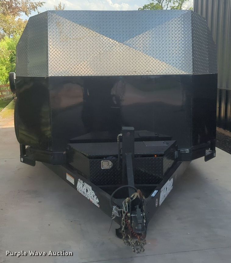 image for item EQ2051 2017 Maxey Maxxd utility trailer