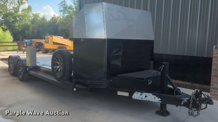 image for item EQ2051 2017 Maxey Maxxd utility trailer