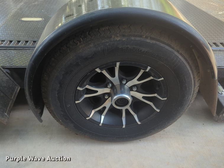 image for item EQ2051 2017 Maxey Maxxd utility trailer