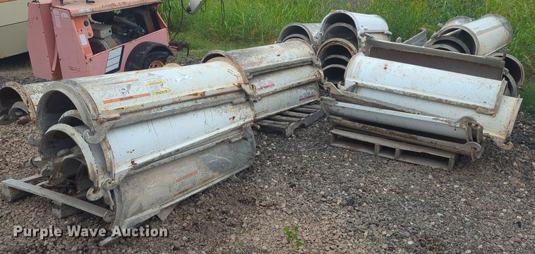 image for item EQ2060 Approximately 40 concrete chute extensions