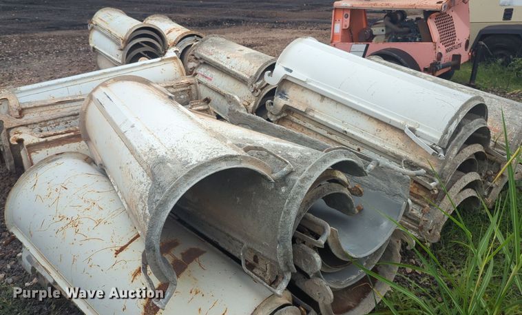 image for item EQ2060 Approximately 40 concrete chute extensions