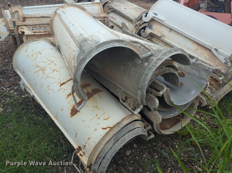 image for item EQ2060 Approximately 40 concrete chute extensions