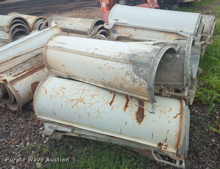 image for item EQ2060 Approximately 40 concrete chute extensions