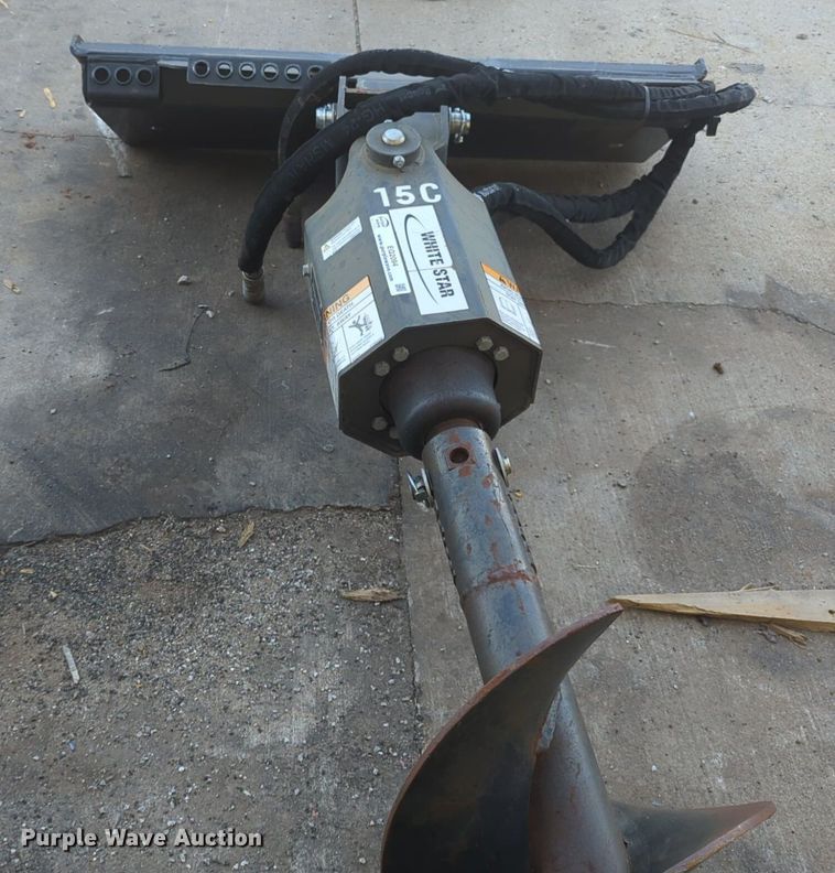 image for item EQ2094 2019 Bobcat 15C skid steer auger