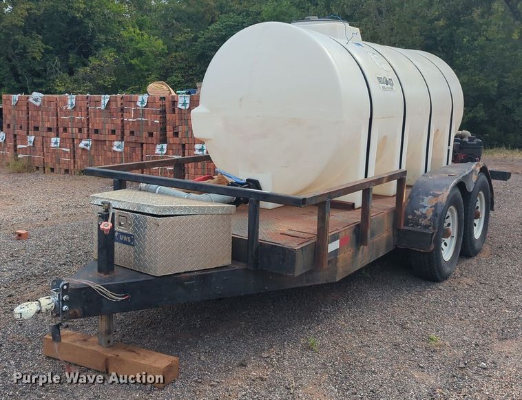 image for item EQ2116 Shop built utility trailer