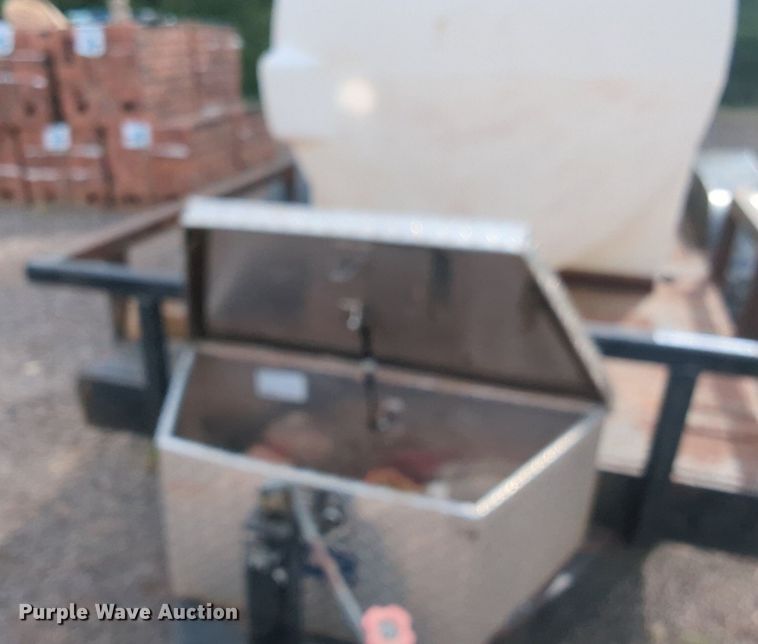 image for item EQ2116 Shop built utility trailer