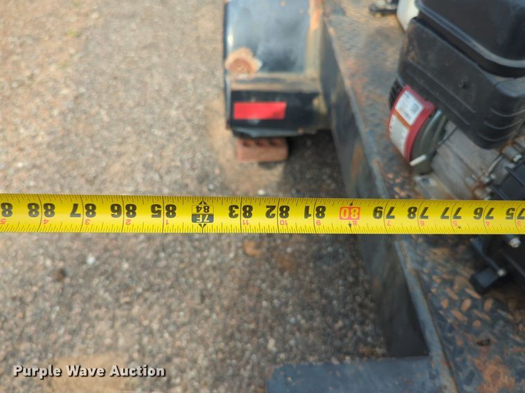 image for item EQ2116 Shop built utility trailer