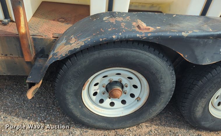 image for item EQ2116 Shop built utility trailer