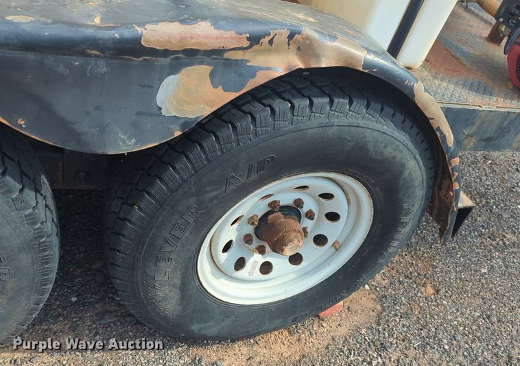 image for item EQ2116 Shop built utility trailer