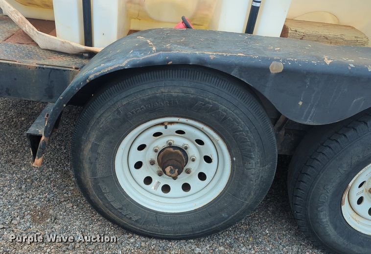 image for item EQ2116 Shop built utility trailer