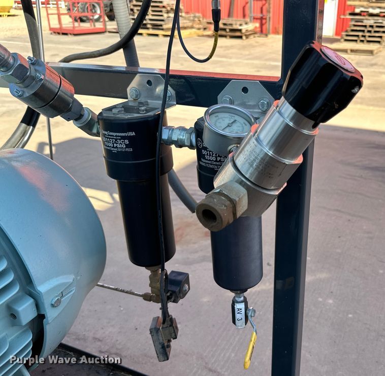 image for item IB9485 2018 Sauer 121L air compressor