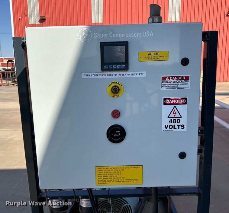 image for item IB9486 2018 Sauer 121L air compressor