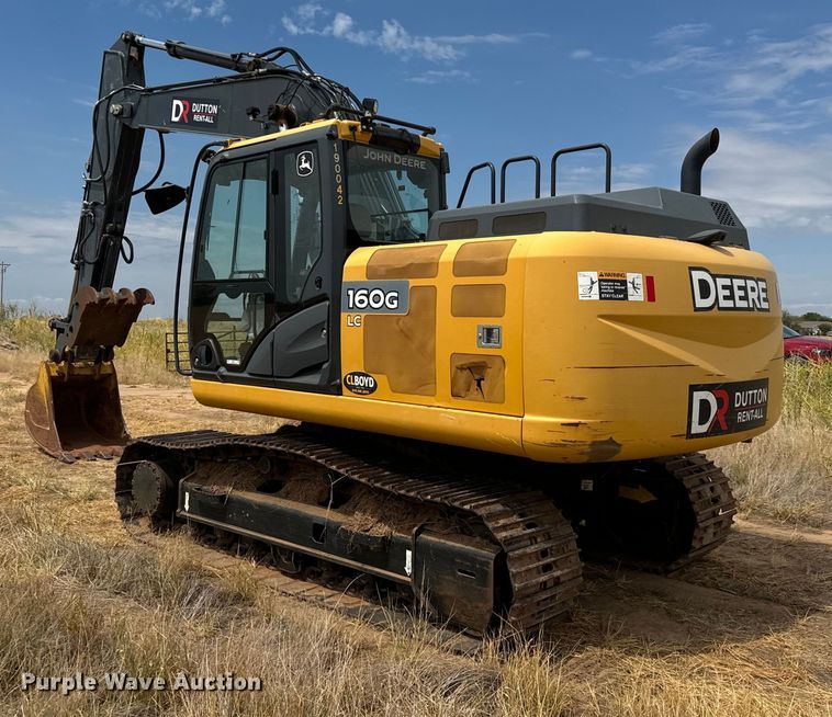 image for item IE9041 2019 John Deere 160G excavator