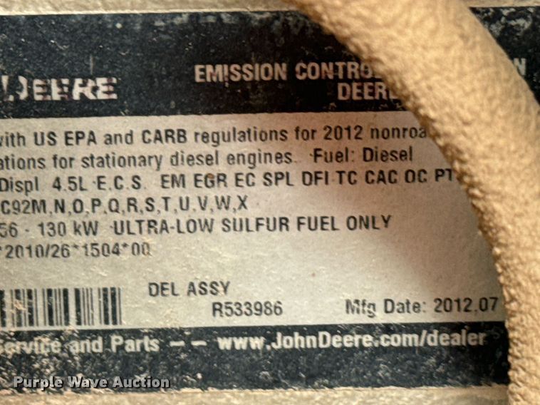 image for item IE9043 2012 Manitou MT8044XT telehandler