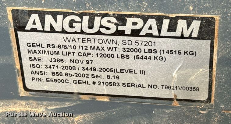 image for item IE9043 2012 Manitou MT8044XT telehandler