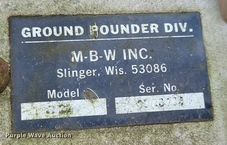 image for item KA9864 (2) Ground Pounder plate compactors