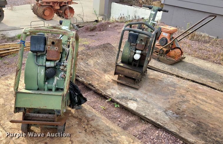 image for item KA9865 (4) plate compactors