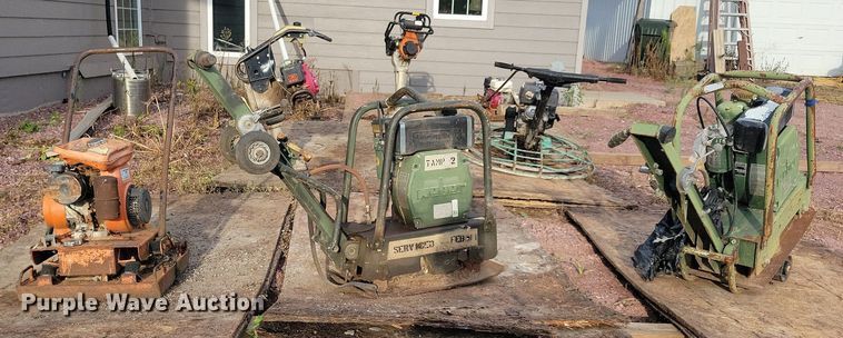 image for item KA9865 (4) plate compactors