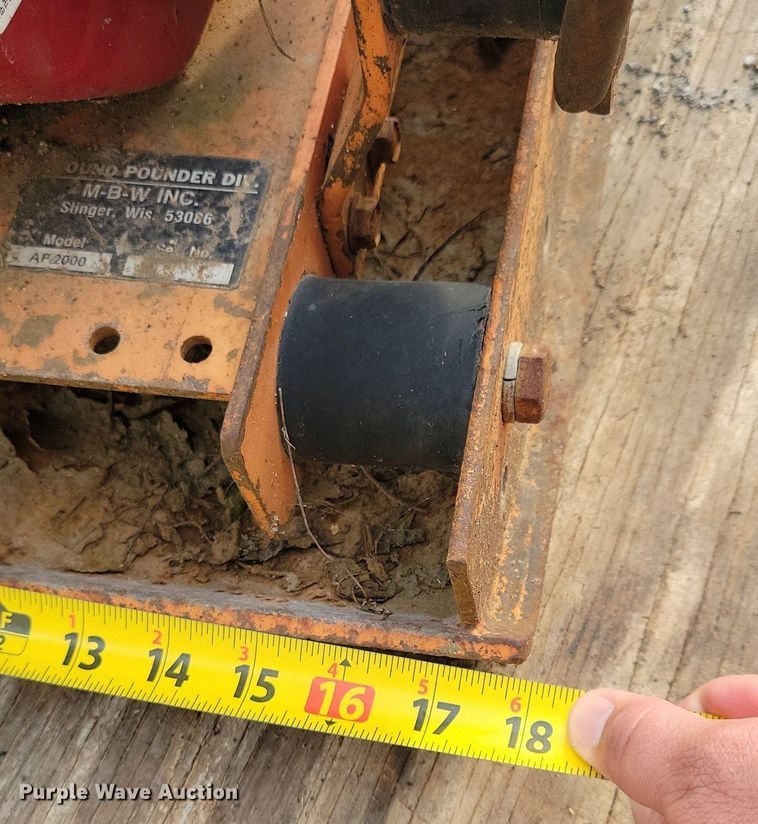 image for item KA9865 (4) plate compactors